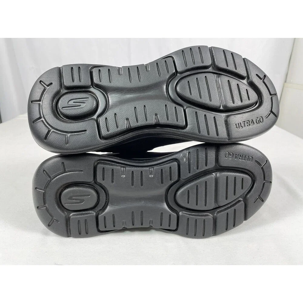 Skechers GO WALK Arch Fit Grand Select Athletic Shoes Men's 7.5 Black 216126 BBK